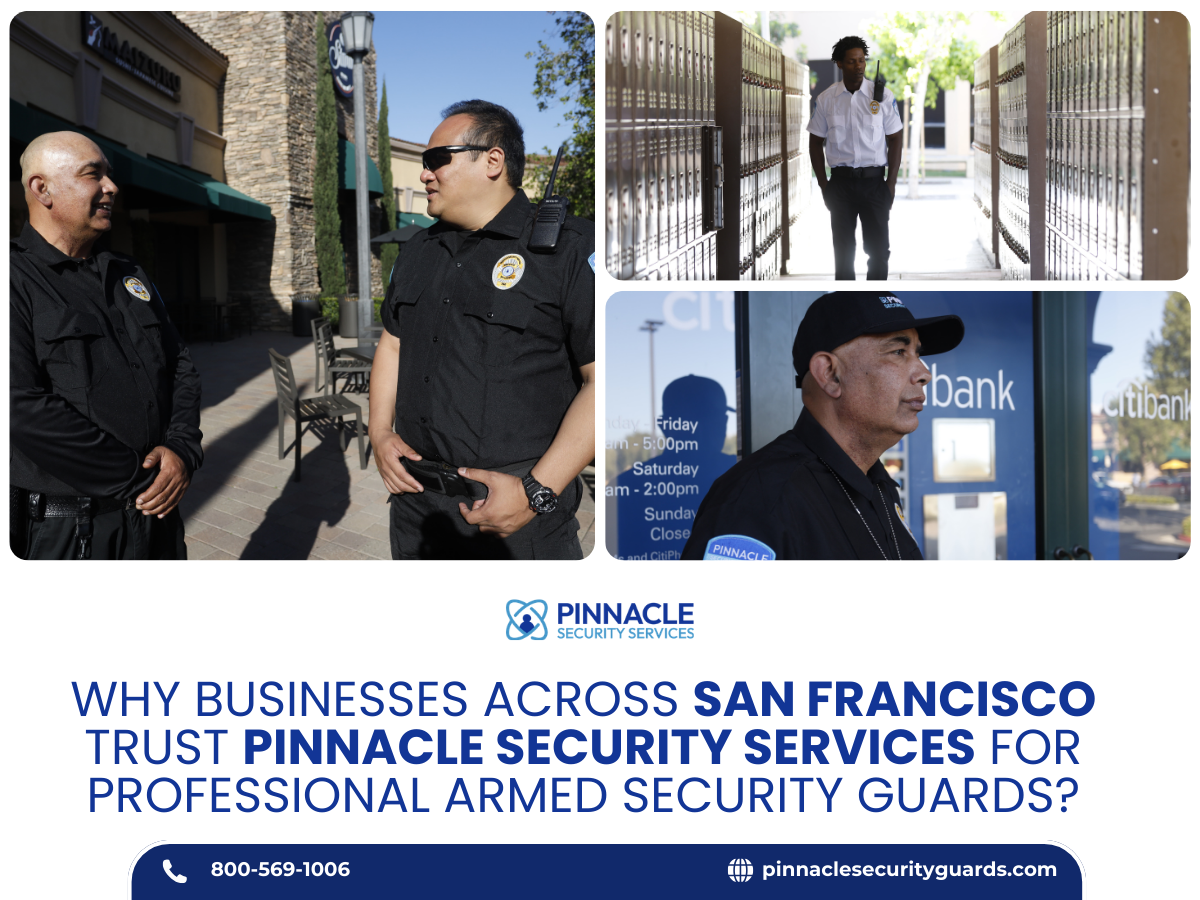 Trusted Armed Guard Security in San Francisco